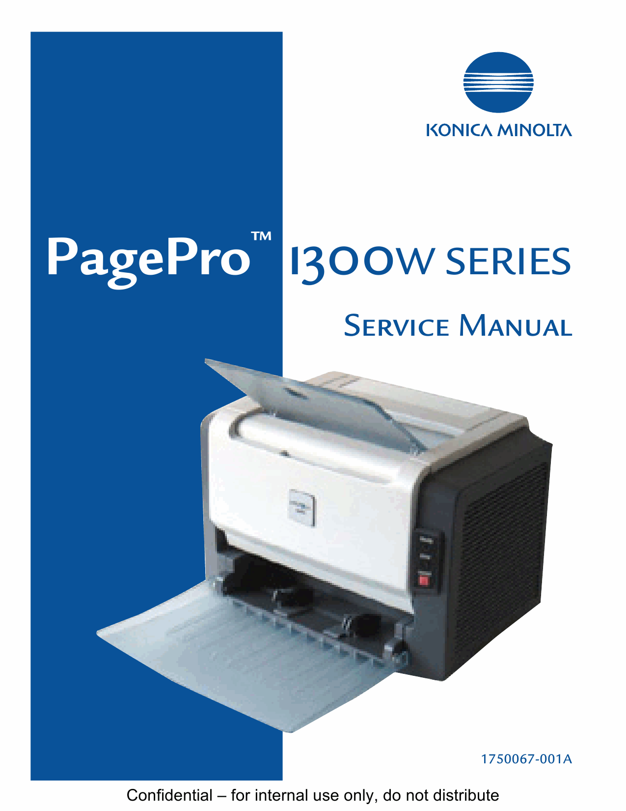 Konica-Minolta pagepro 1300W Service Manual-1